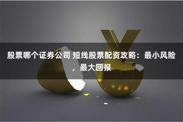 股票哪个证券公司 短线股票配资攻略：最小风险，最大回报