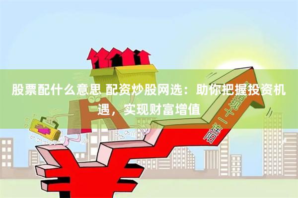 股票配什么意思 配资炒股网选：助你把握投资机遇，实现财富增值